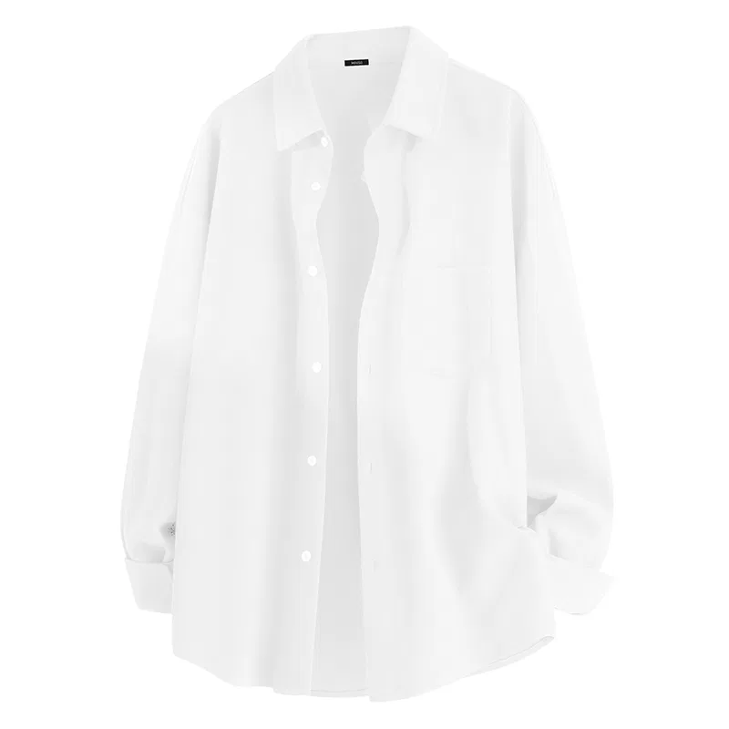 Детская рубашка с отложным воротником MINISO, White