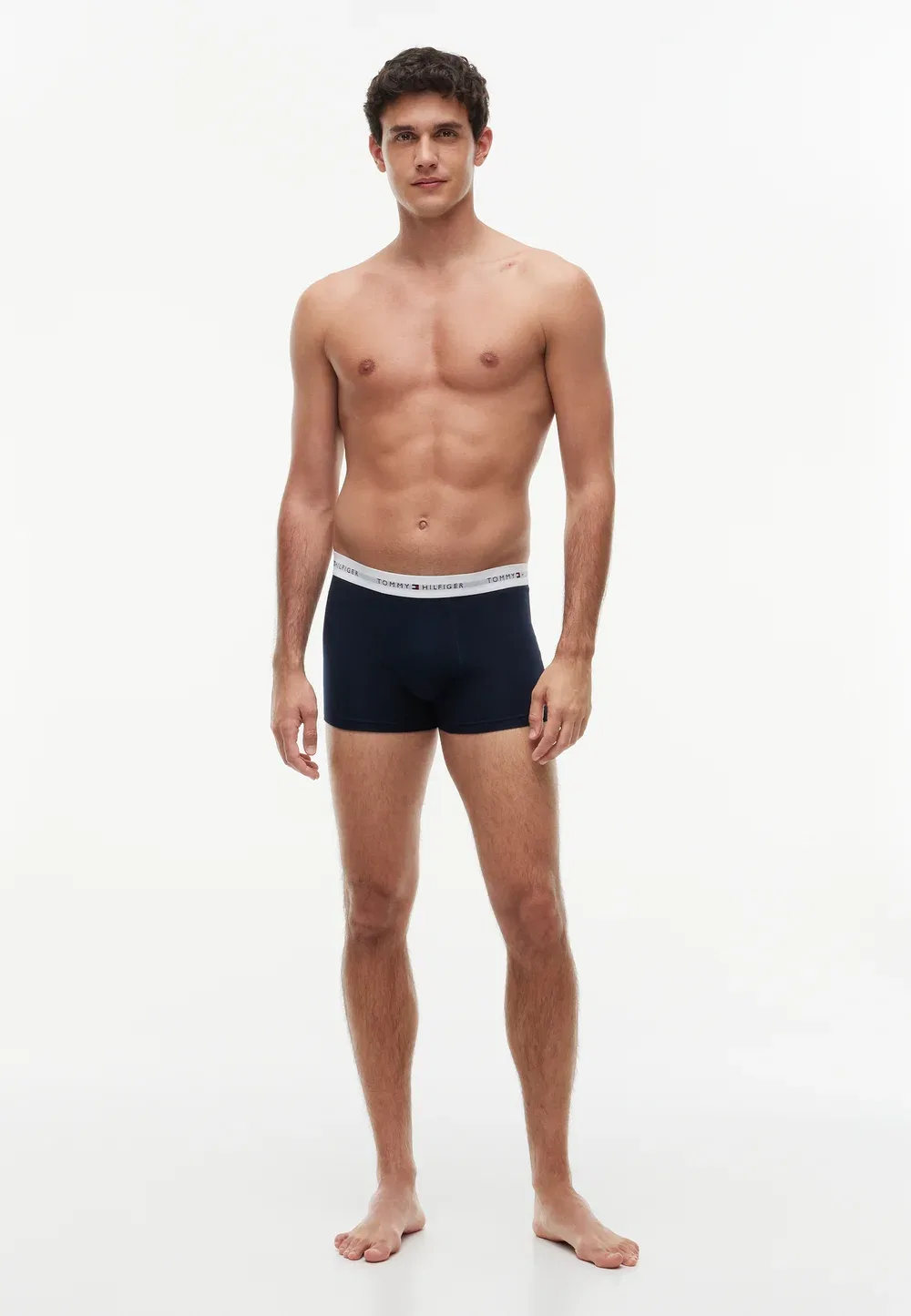 Фирменный комплект из 5 трусов Tommy Hilfiger, Ut Ol/Lt Gr Hth/Blk/Wht/Crb Nv