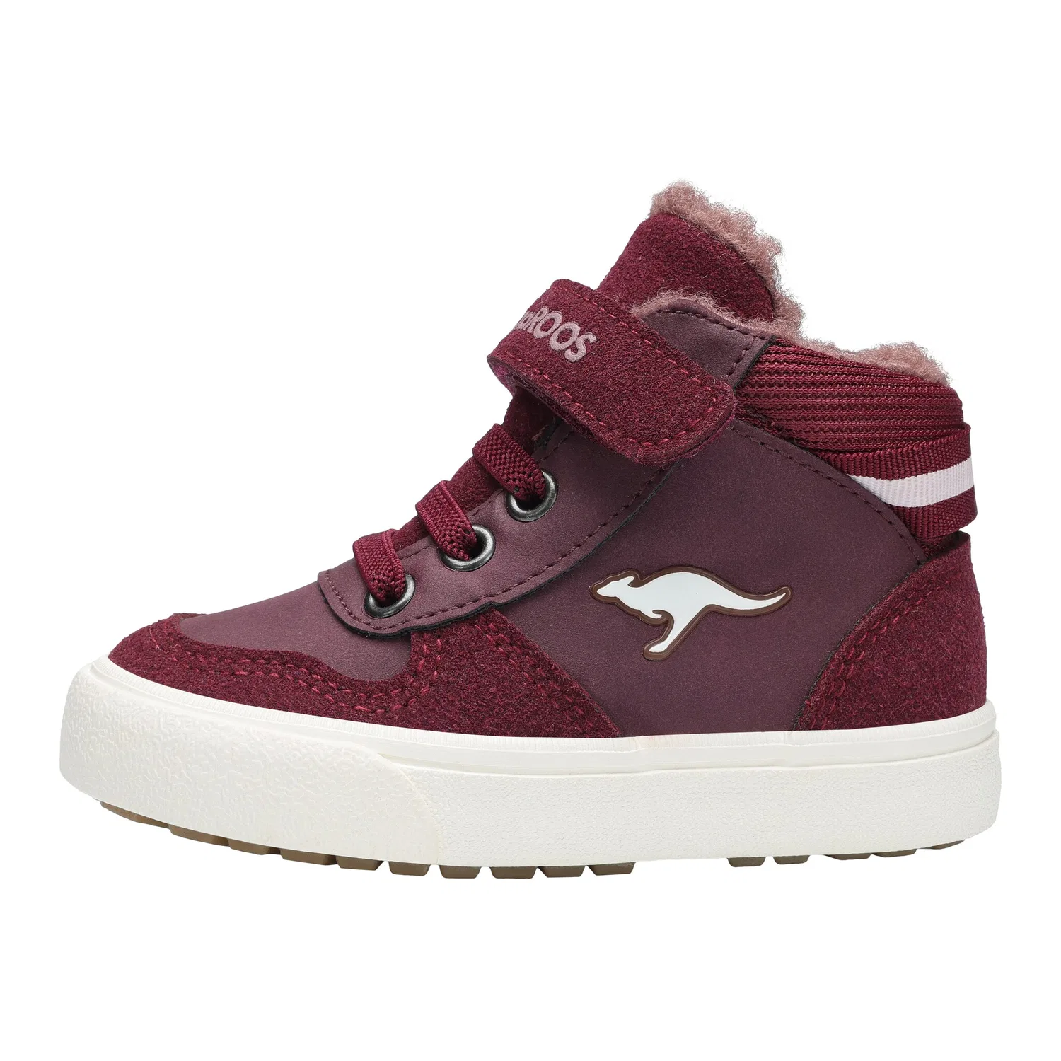 Детские кроссовки с теплой подкладкой KangaROOS, Blackberry/Grape