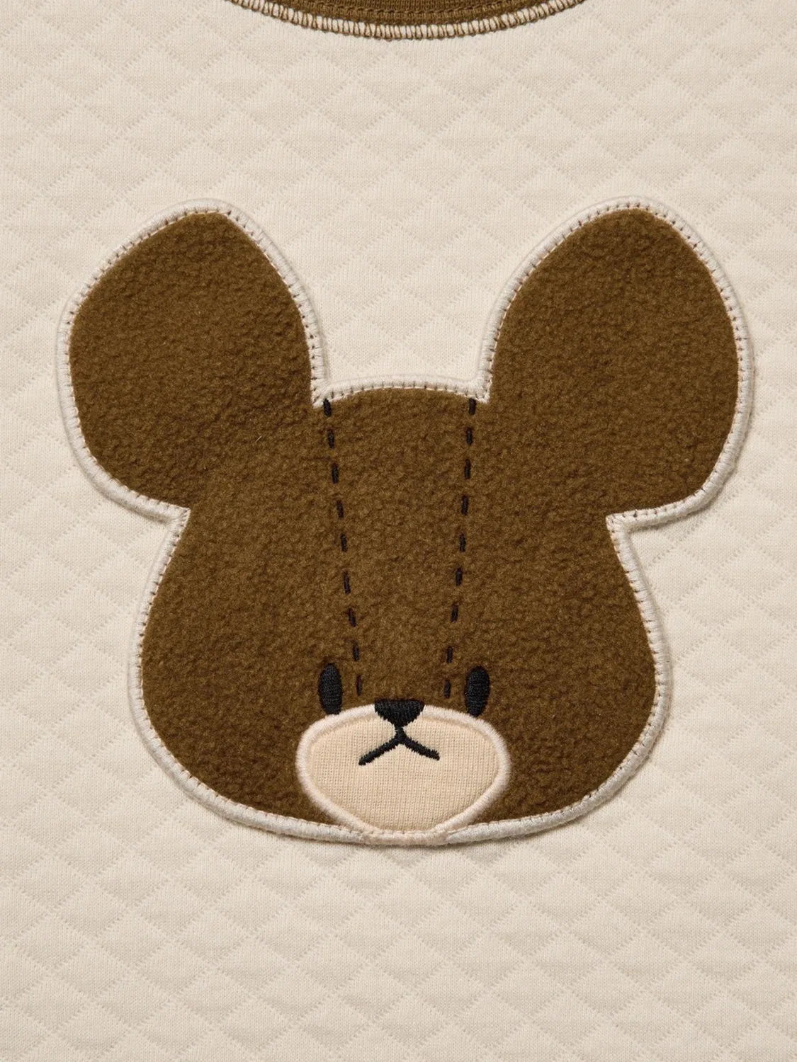 Пижама с длинным рукавом UT Picture Book Collaboration The Bears' School Uniqlo, бежевый — фото 3
