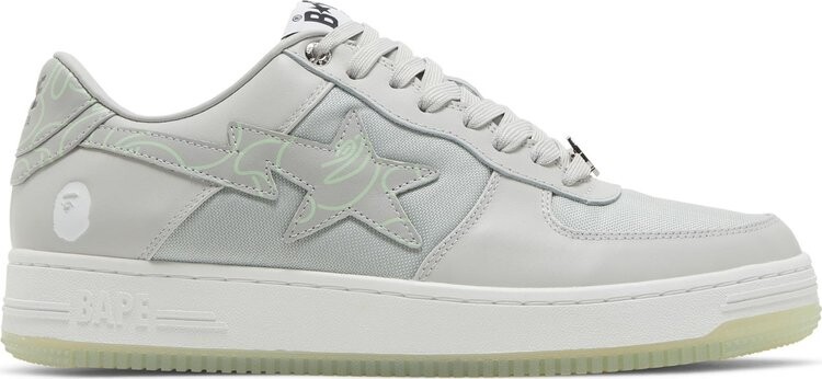 

Кроссовки Bapesta Text Code Camo - Grey, серый