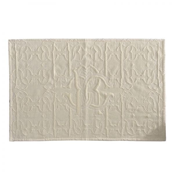 

Коврик для ванной Roberto Cavalli Heraldic Cream Jacquard, 60×90 см