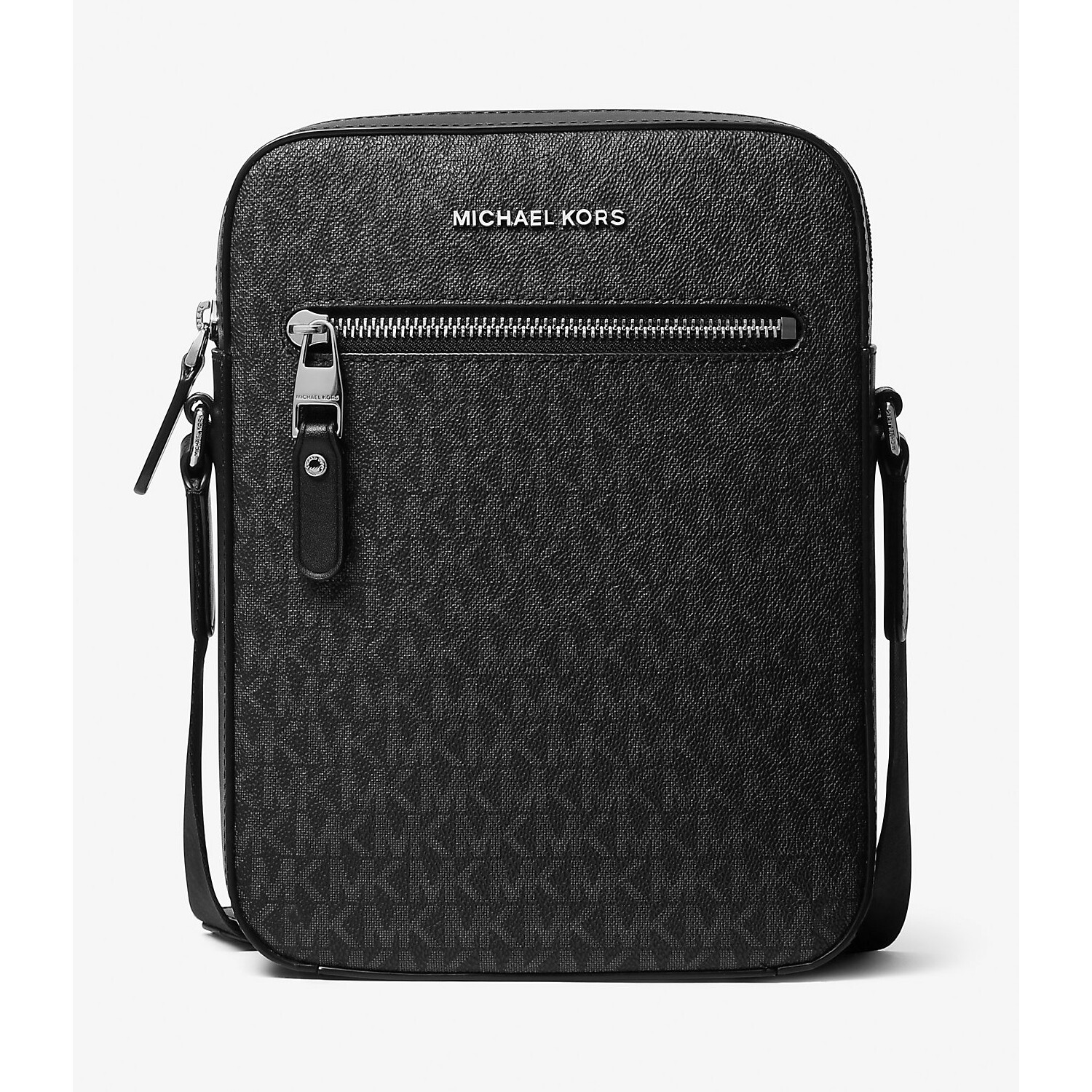 

Сумка-слинг Michael Kors Varick Logo Flight, черный