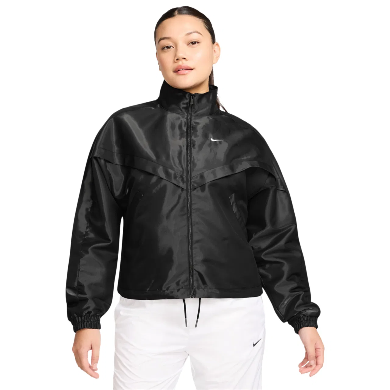 Женская куртка Windrunner Nike, белый/черный