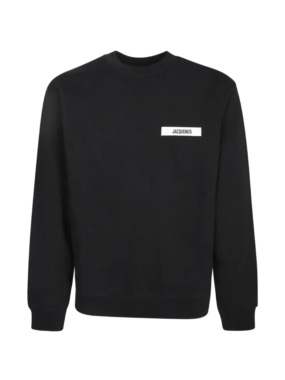 Толстовка с крупнозернистой лентой JACQUEMUS, черный