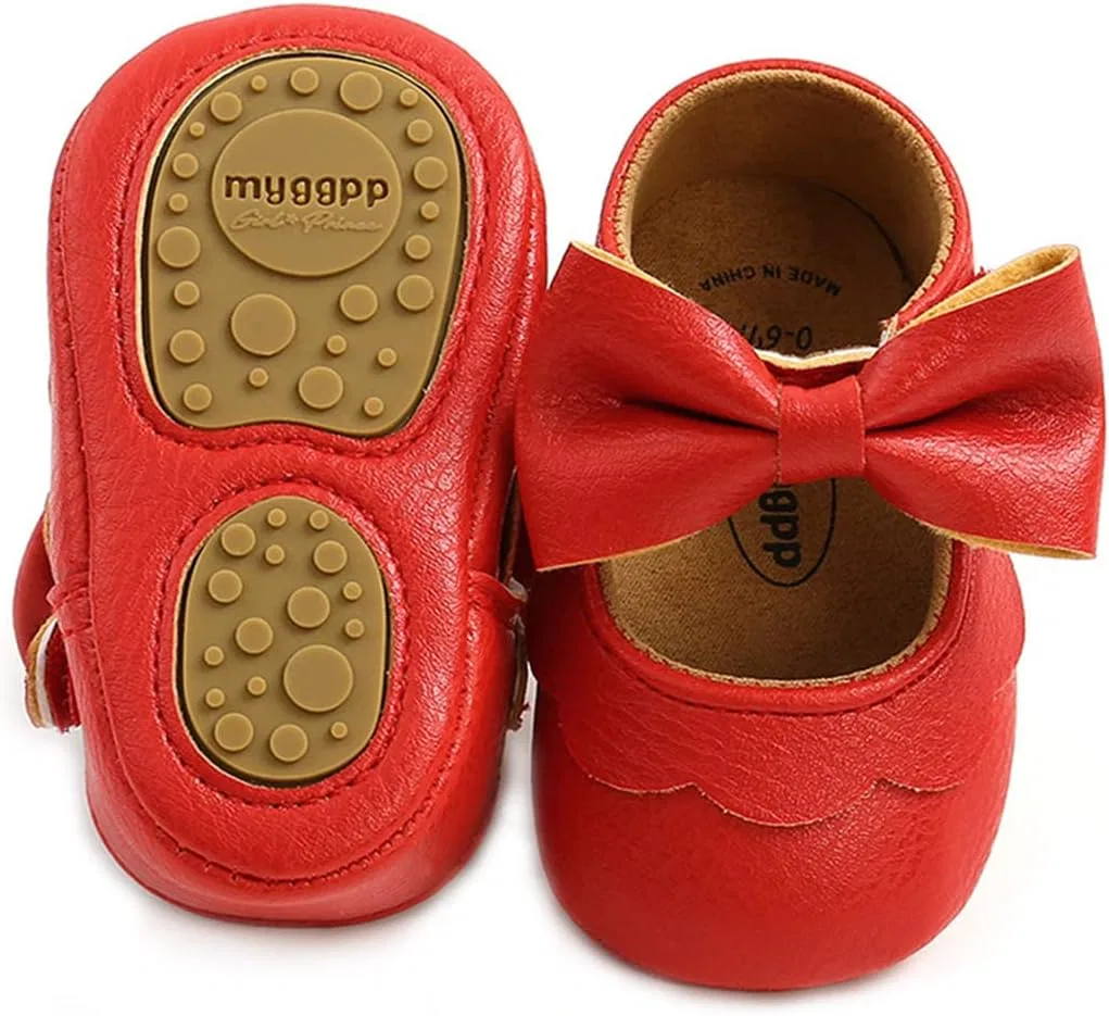 Детские туфли Мэри Джейн для девочек Timatego, Red