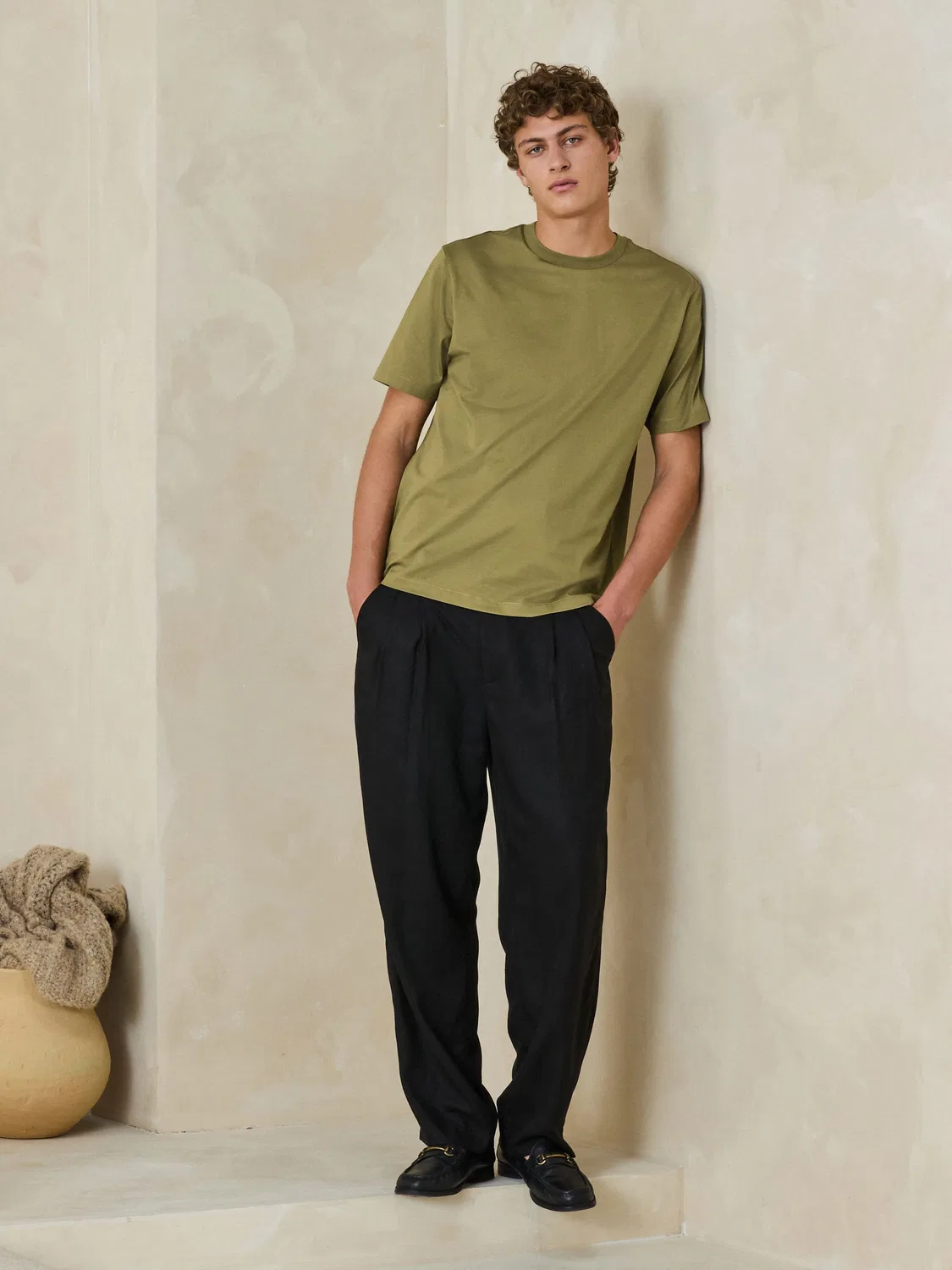 Футболка Regular Fit Signature SUPIMA Cotton Next, зеленый — фото 2