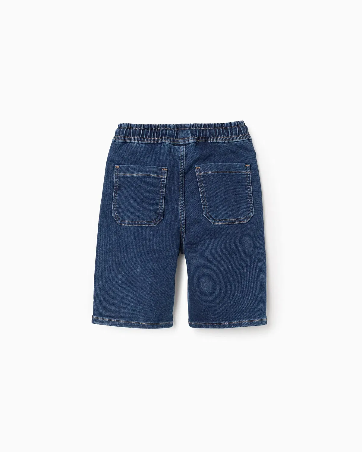 Детские шорты-бермуды для мальчиков хлопковые Zippy, Azul Denim — фото 3