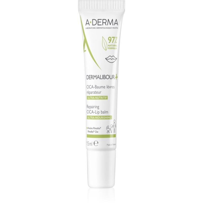 

A-Derma Dermalibour+ бальзам для губ 15 мл