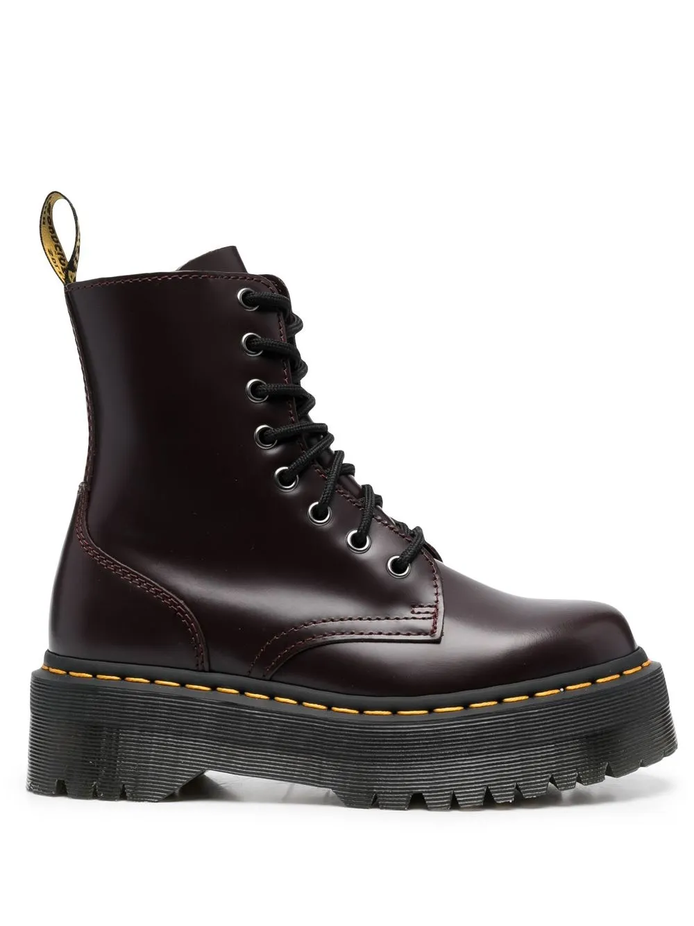 

Массивные ботинки на шнуровке Dr. Martens, красный