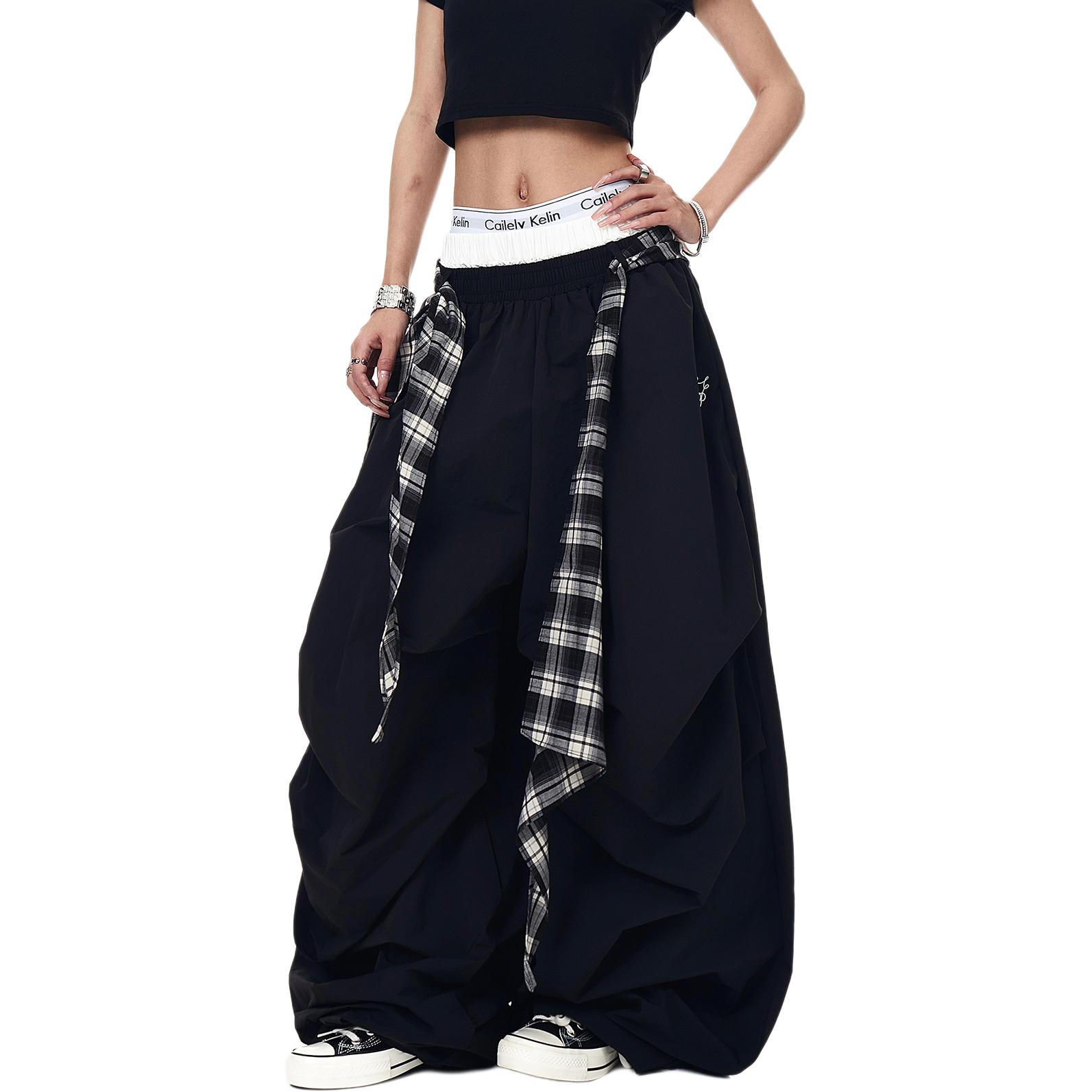 

Женские повседневные брюки NEVER RULE, черный[free bumper curtain]