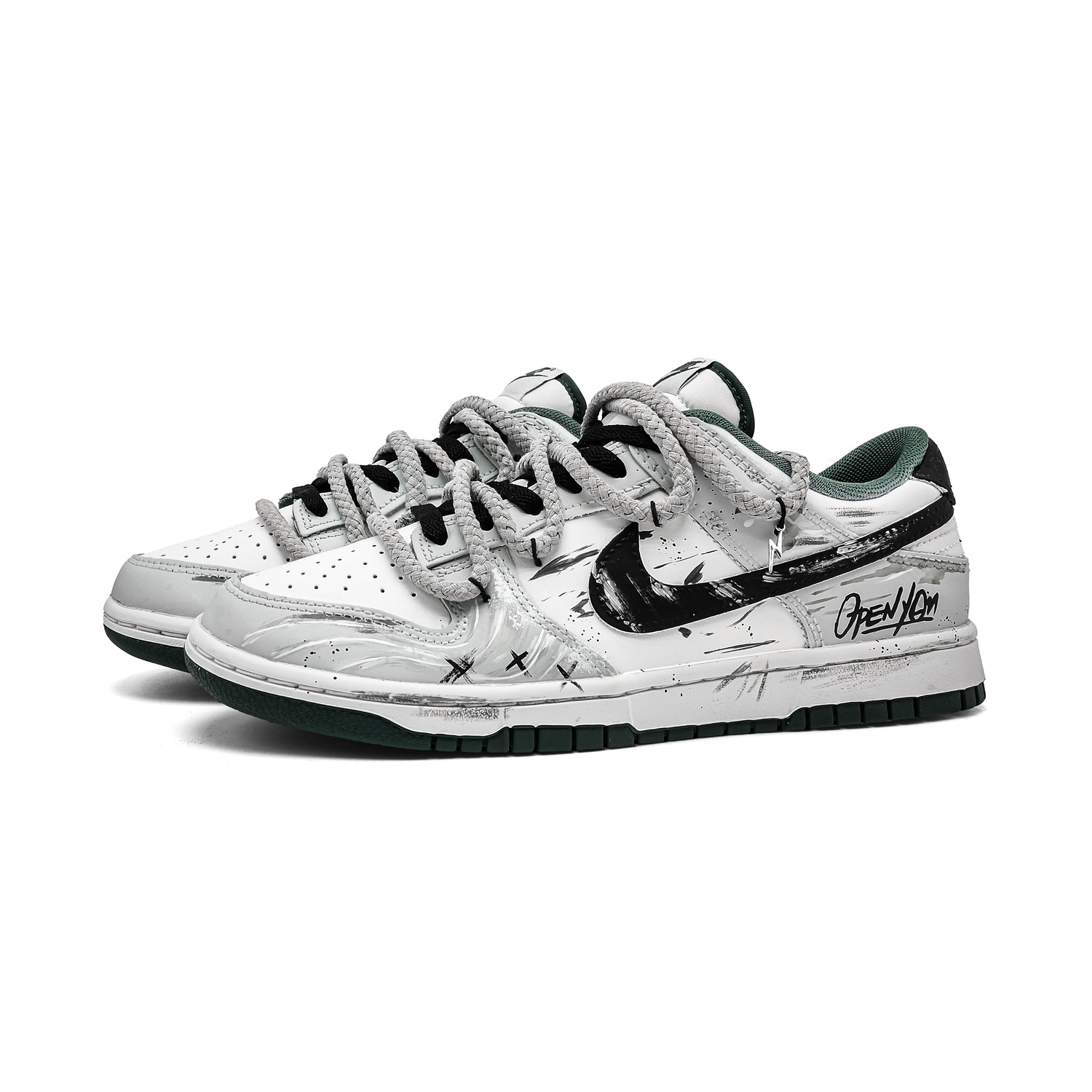 Кроссовки Nike Dunk Low Night Rain Hazy — фото 4