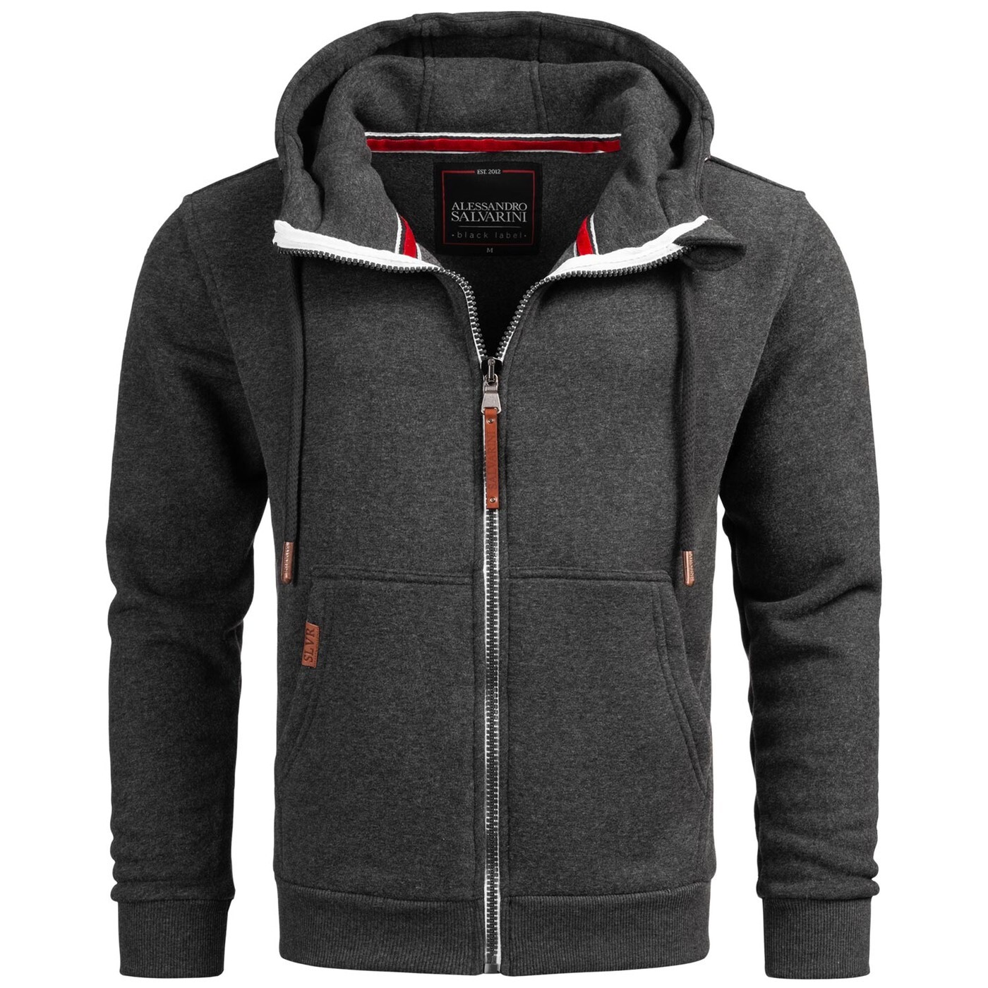 

Толстовка Alessandro Salvarini Jacke AS 292, темно серый