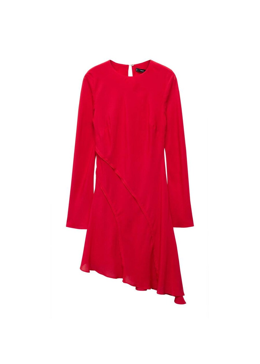 

Мини платье MANGO Dress Volare, красный