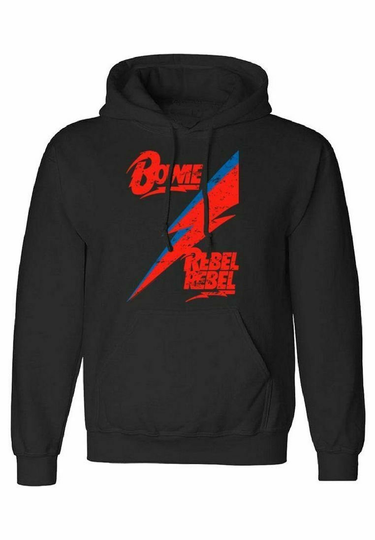 

Толстовка DAVID BOWIE REBEL rockshirts, черный