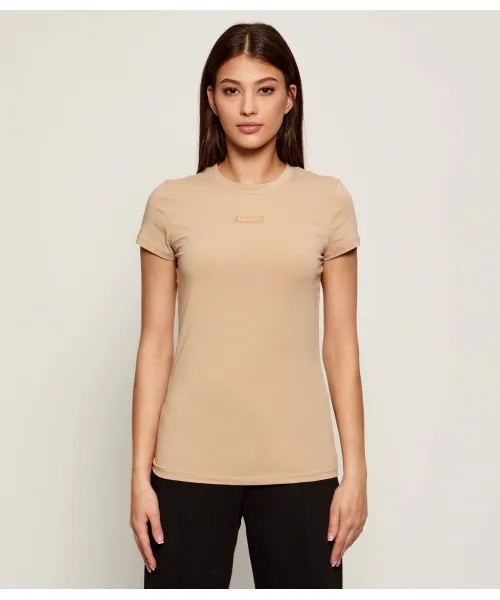 

Футболка Slim fit Armani Exchange, бежевый