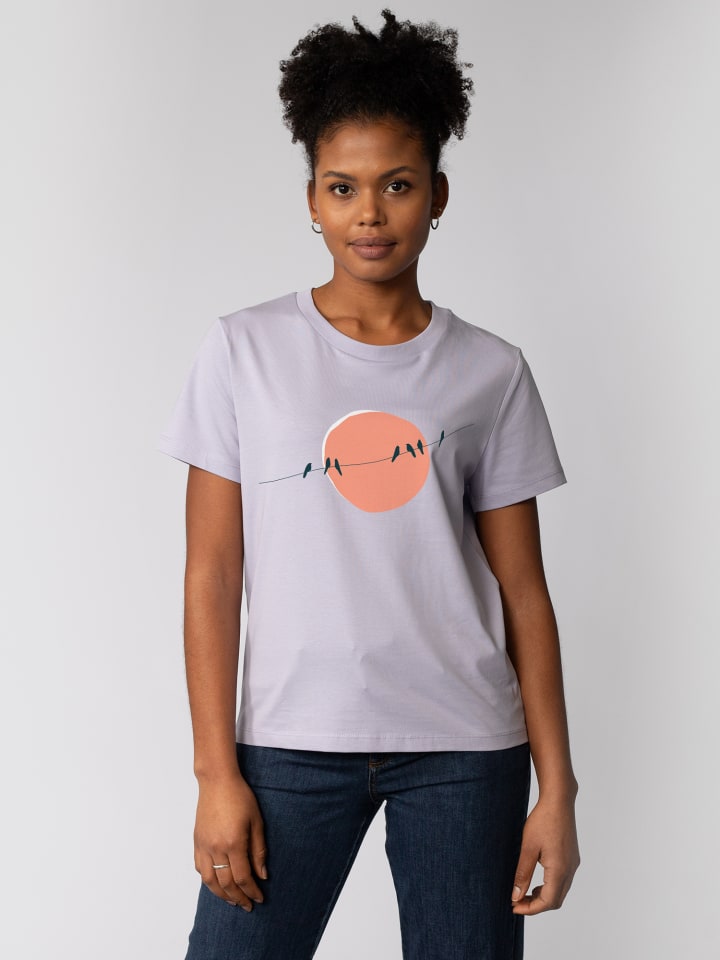 

Футболка wat Apparel T-Shirt Countryside 01, цвет Lavender