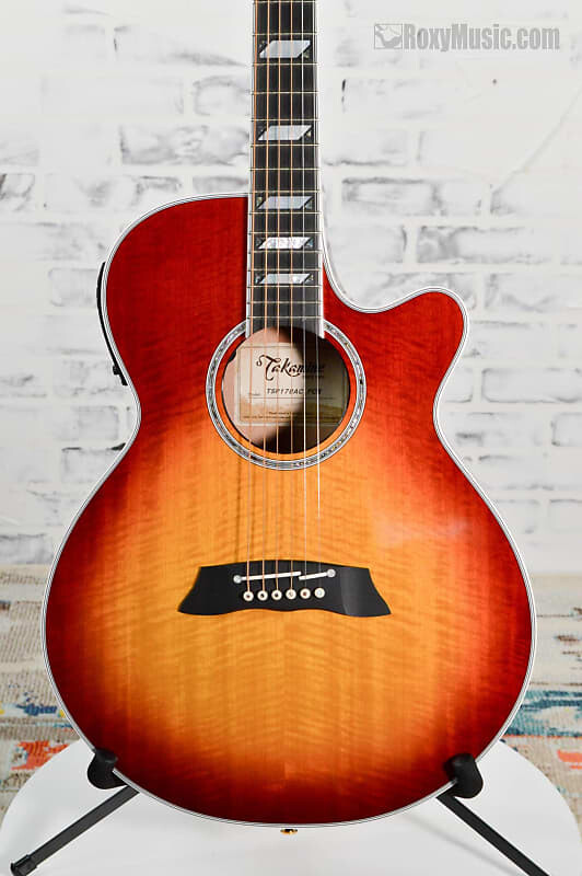 

Акустическая гитара Takamine Thinline Series TSP178AC Faded Cherry Burst w/Case