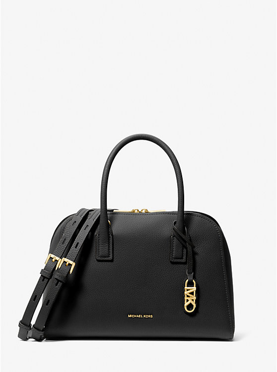 

Сумка-Портфель Ashton из шагреневой кожи среднего размера Michael Kors, черный