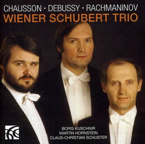 

CD диск Chausson / Wiener Schubert Trio / Debussy: Chausson Debussy & Rachmaninov Piano Trios