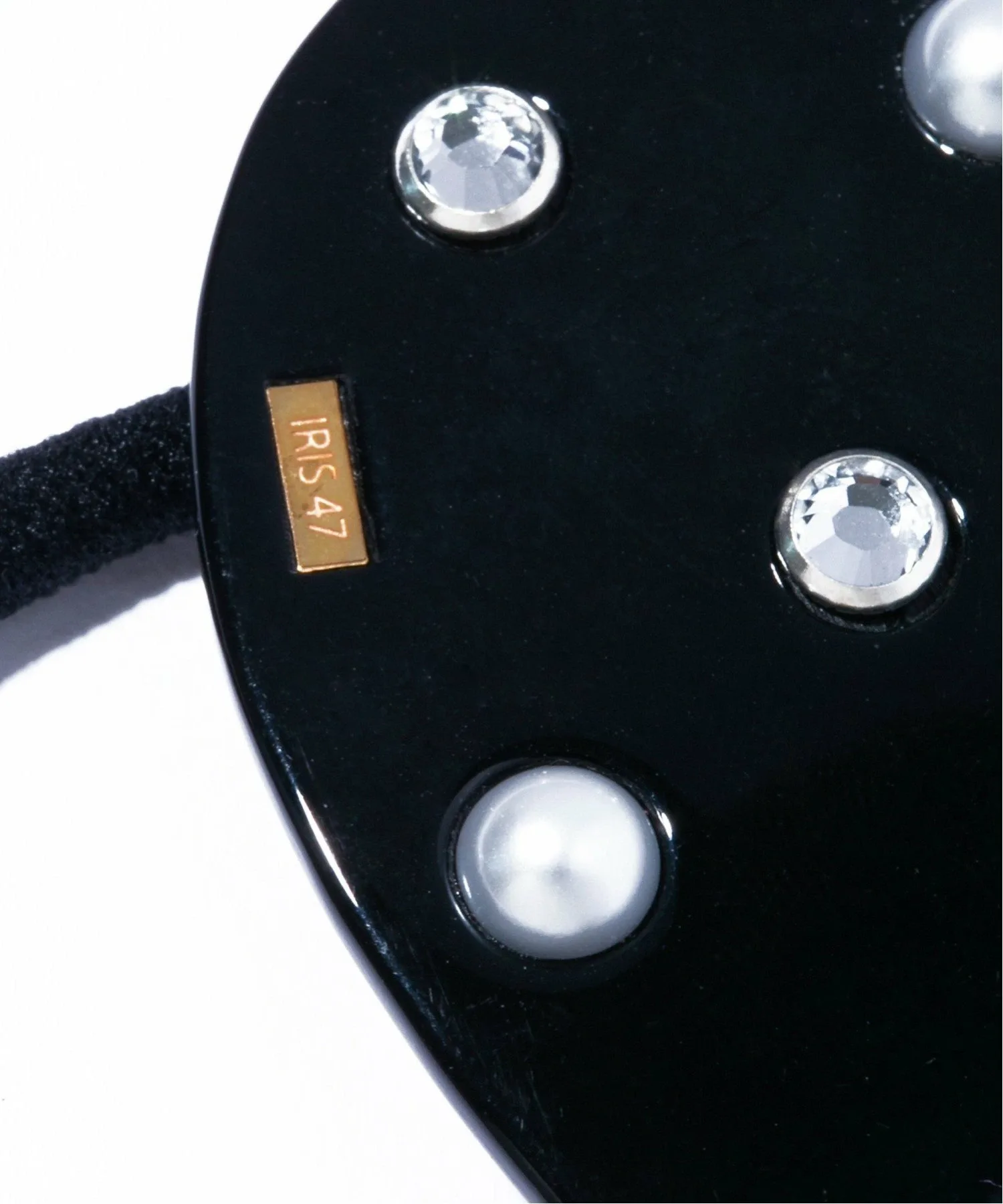 Резинка для волос/пузырчатый хвост HB105 Iris47, BLK — фото 4