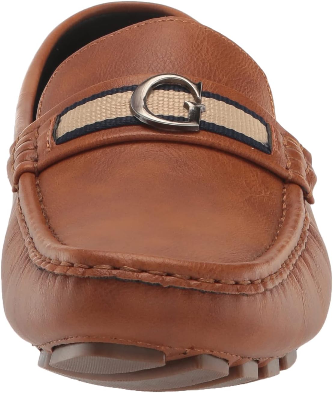 GUESS Мужские туфли-лоферы Aurolo в стиле вождения, Cognac 210 — фото 2