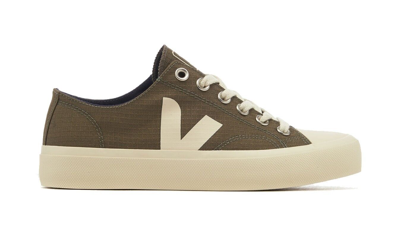 Veja Wata II Low PL1903350A кроссовки мужские Pierre Casual платформенные цвета хаки — фото 2