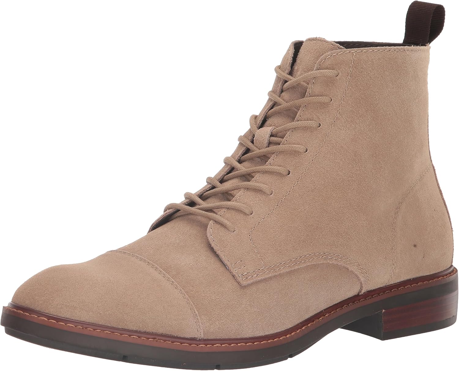 

Мужские ботинки Vince Camuto Ferko с закрытым носком и шнуровкой, темно-коричневый