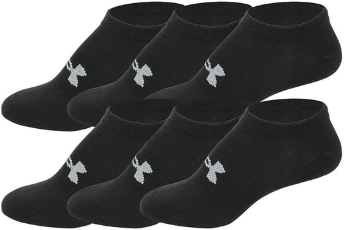 

Under Armour UA Training женские носки No-Show, размер M, 6 пар, Black