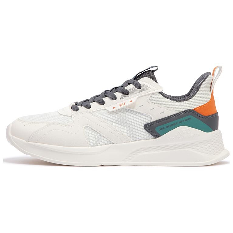 

Кроссовки мужские Lifestyle Shoes Men Low-Top Feather White/soot 361°