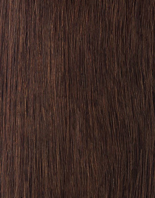 Накладные волосы fashiongirl clip-in extensions #60 platinblond - 65 cm Fashiongirl, #4 schokoladenbraun - 65 cm, количество 1 шт. — фото 2
