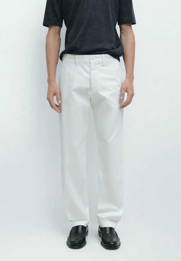 Брюки Massimo Dutti, White