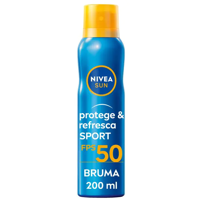 

Солнцезащитный крем sun spray bruma protege & refresca Nivea, объем 200 мл