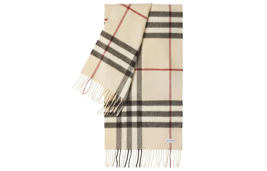 

Кашемировый шарф в гигантскую клетку Burberry