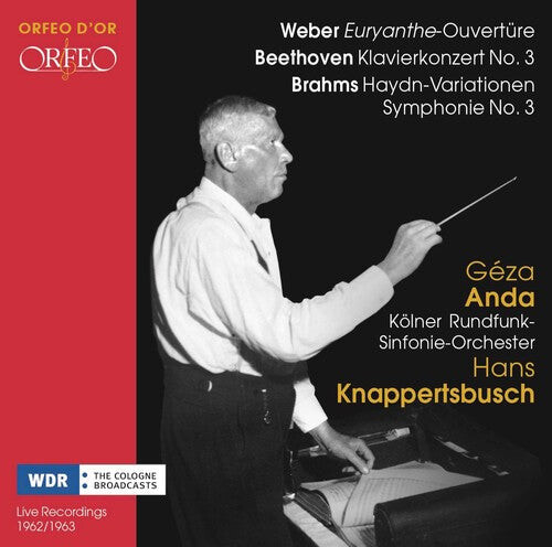 

CD диск Beethoven / Cologne Radio Orchestra: Knappertsbusch: Weber, Beethoven & Brahms