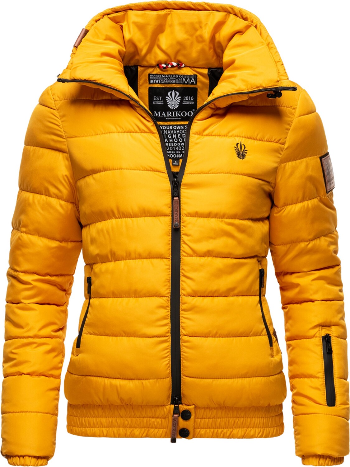 

Пуховик Marikoo Steppjacke Poison, желтый