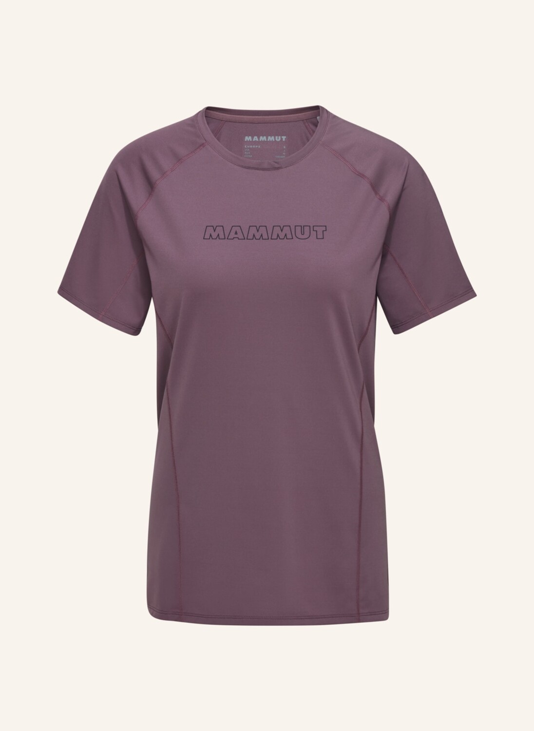 

Женская футболка с логотипом mammut selun fl MAMMUT, фиолетовый