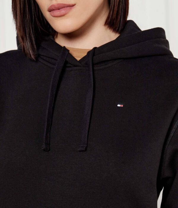 Толстовка женская Tommy Hilfiger Regular Fit, черный — фото 4