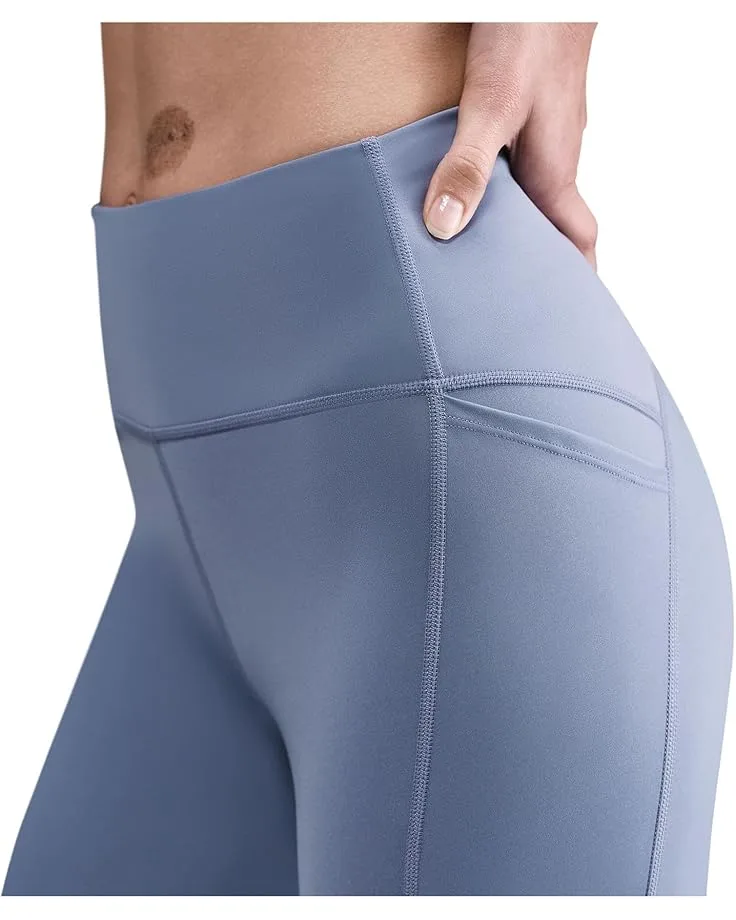 Леггинсы Nike Dri-FIT Swift High-Waisted 7/8 Running Leggings With Pockets, World Indigo/Reflective Silver — фото 3