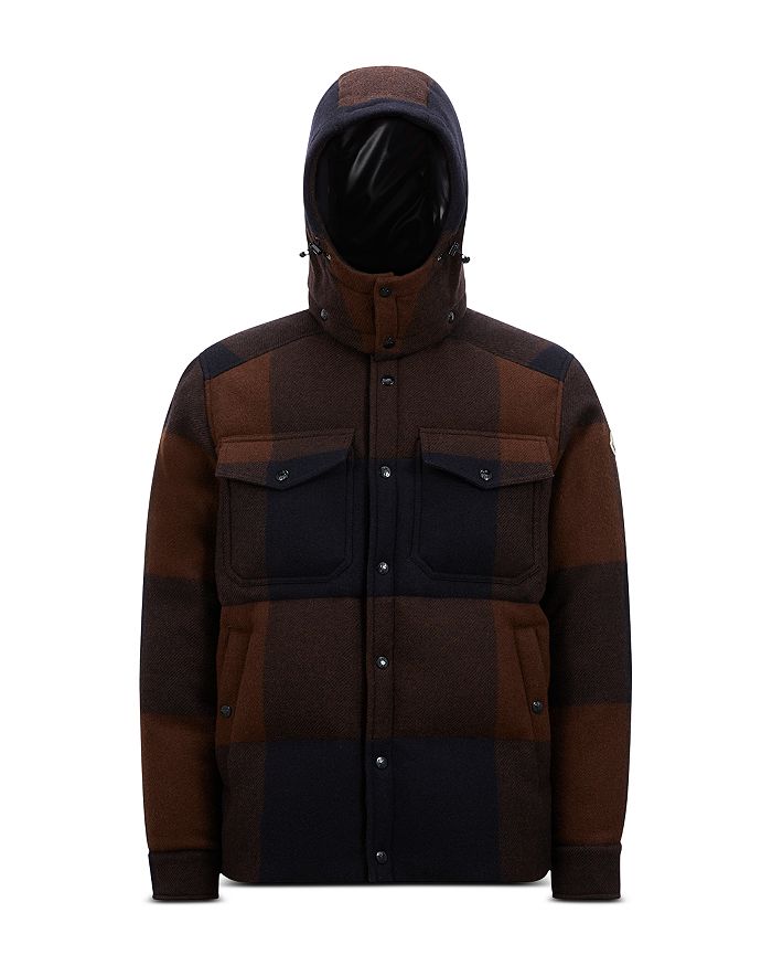 

Шерстяная рубашка-куртка Ladurns Moncler, мультиколор