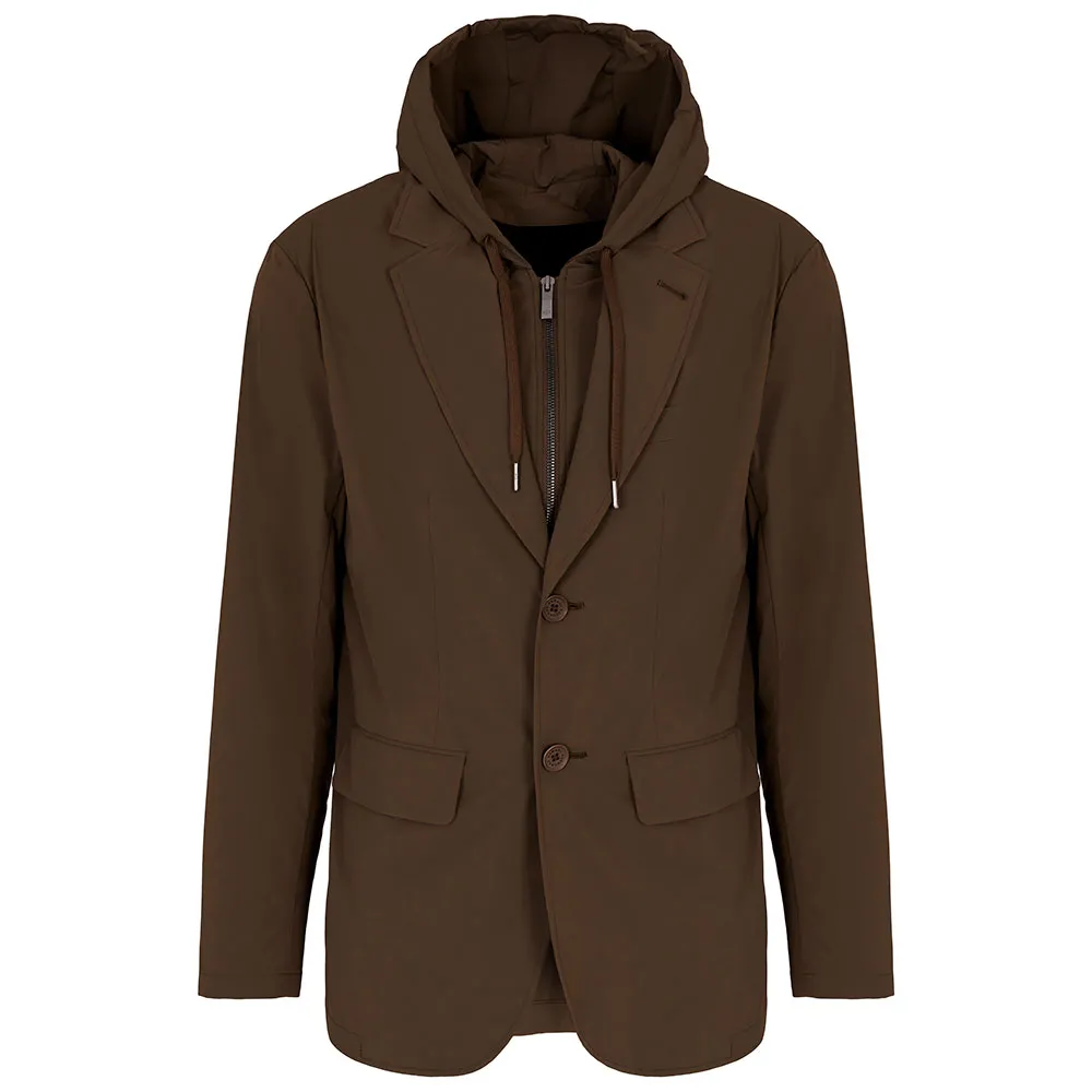 

Блейзер Armani Exchange XM000212_AF10357, коричневый