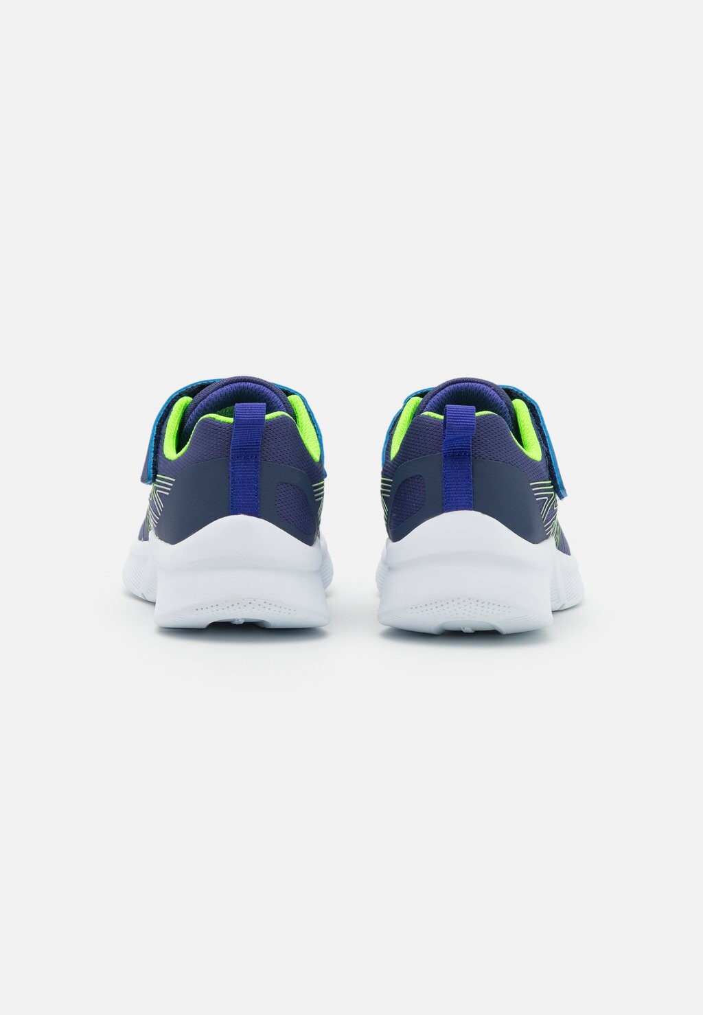 Кроссовки низкие MICROSPEC Skechers, цвет navy/lime/silver — фото 3
