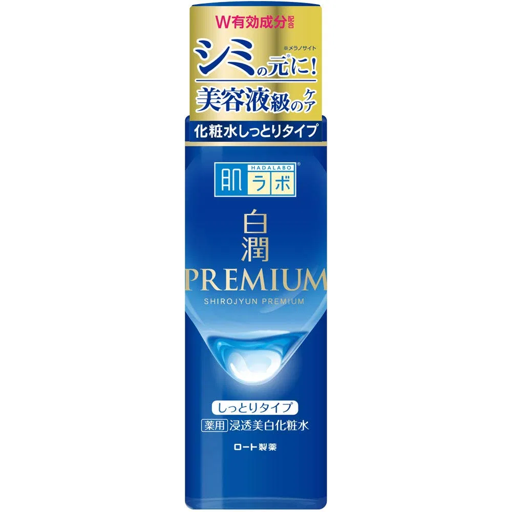Лосьон Hada Labo — Отбеливающий для лица «Shirojun Premium» от Rohto, 170 мл