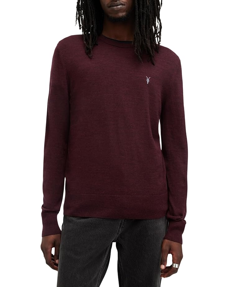 

Свитер AllSaints Mode Merino Crew, цвет Coffee Brown
