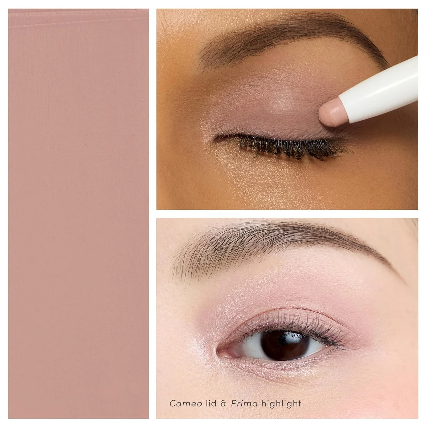 Тени-карандаш для век Jane Iredale ColorLuxe, многофункциональная кремово-пудровая формула с точилкой, высокопигментированные, наслаиваемые, стойкие, веганские, не тестируются на животных., Cameo — фото 4