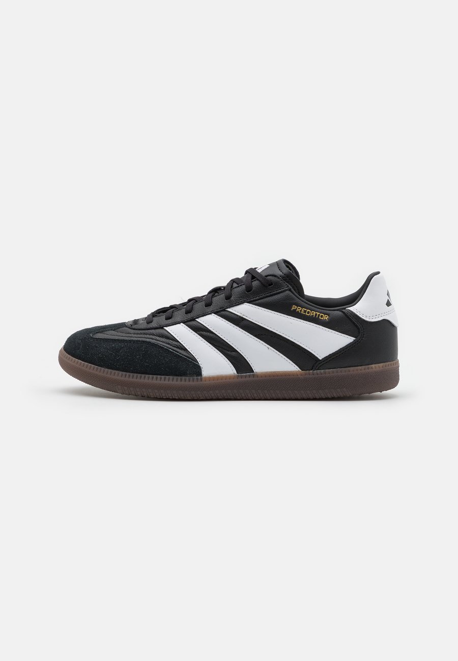 Кроссовки Adidas Performance PREDATOR FREESTYLE INDOOR, Core Black/Footwear White/Gold Metallic/Black — фото 2