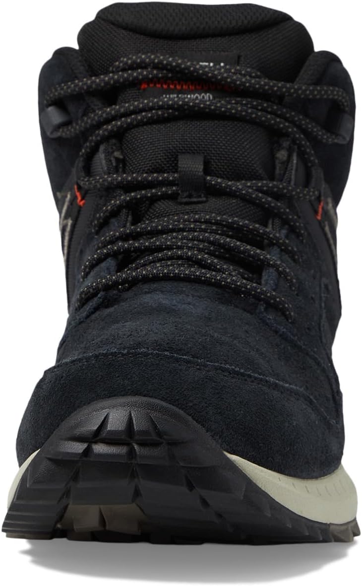 Мужские водонепроницаемые кожаные ботинки Merrell Wildwood Mid, черный — фото 2