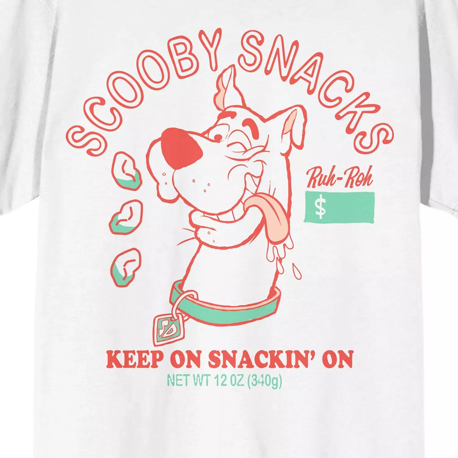 

Мужская футболка Scooby Doo Scooby Snacks Licensed Character