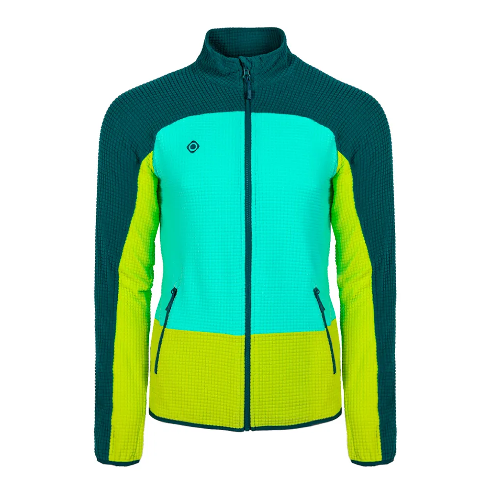 

Флис Izas Jaca full zip, зеленый