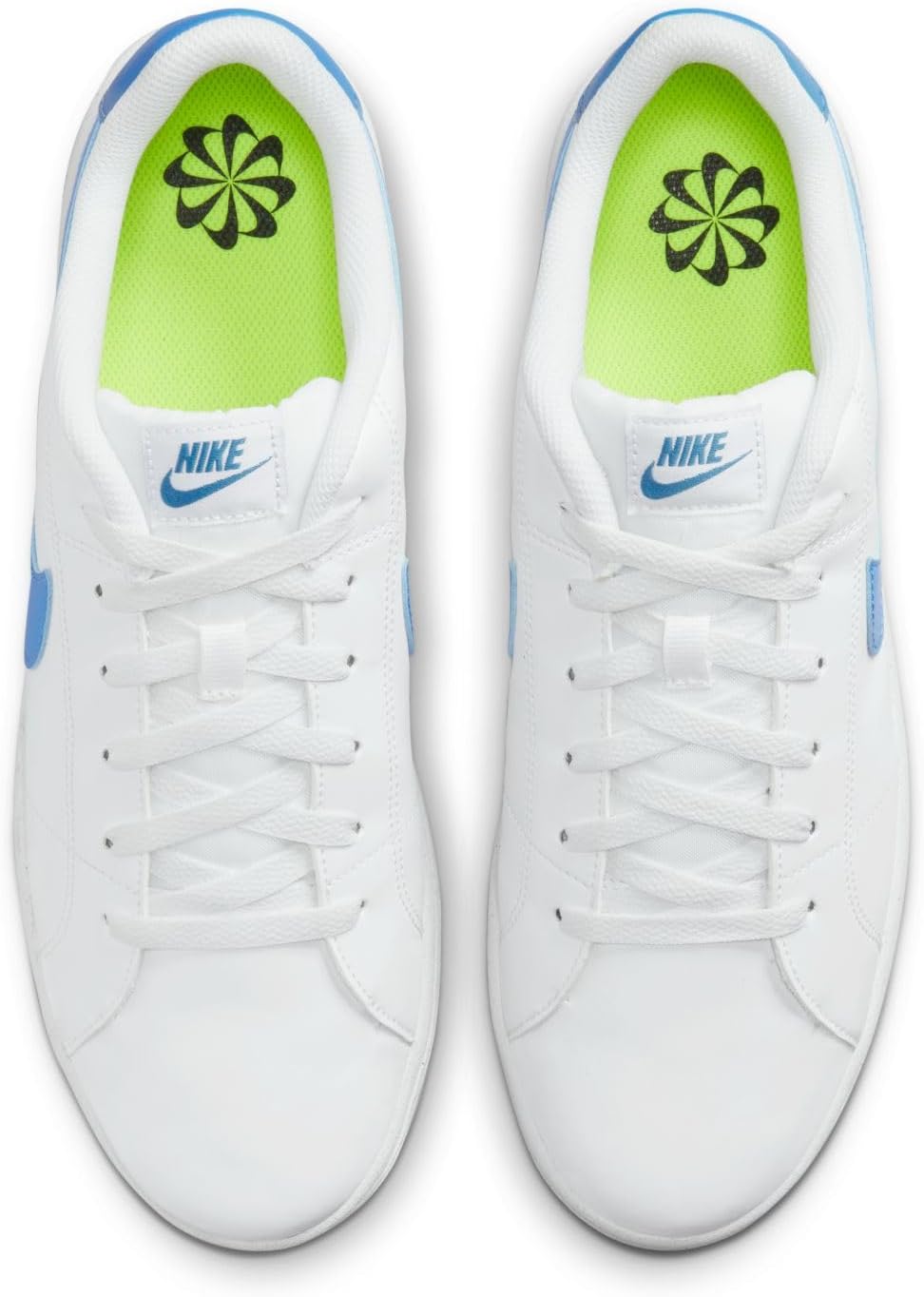 Мужские низкие кроссовки Nike, White/Lt Photo Blue — фото 3